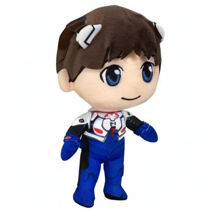 Evangelion New Movie Shinji Ikari Plugsuit Plush Toy 8 Inch Collectible Figure