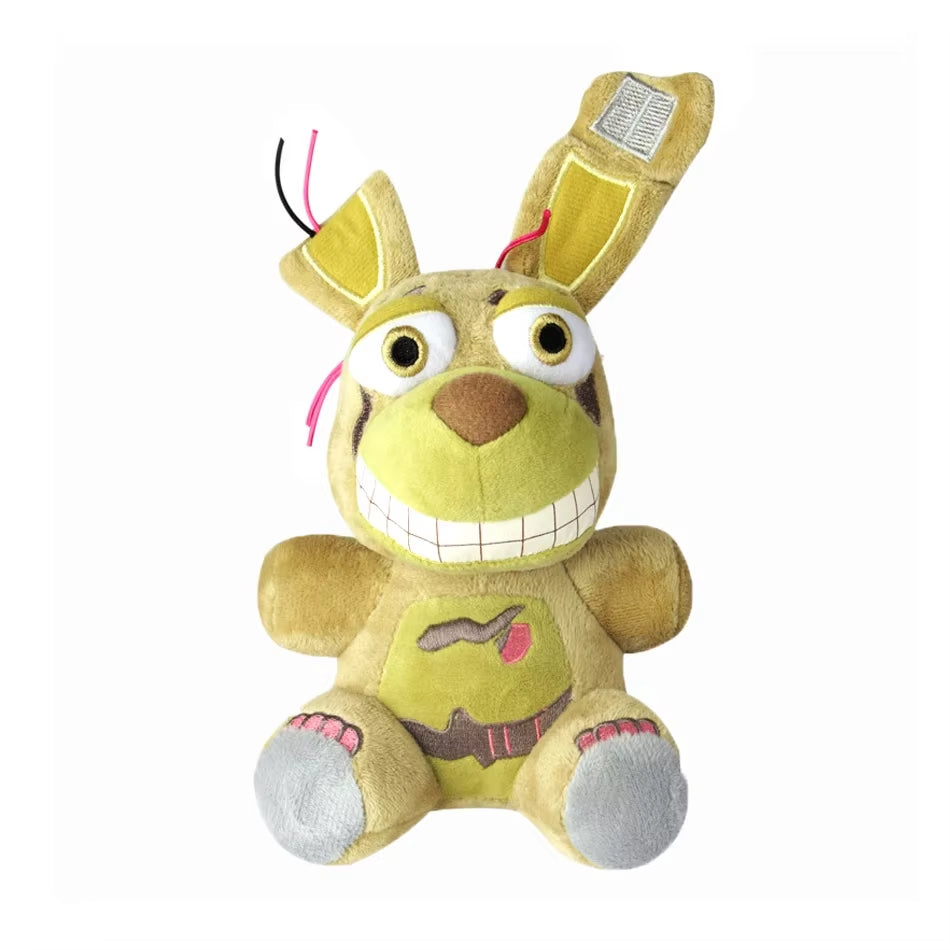 New 18 CM FNAF Freddy'S Plush Toy Stuffed & Plush Animals Bear Rabbit Game Fnaf Plush Toys Birthday Christmas for Kids Toy Gift