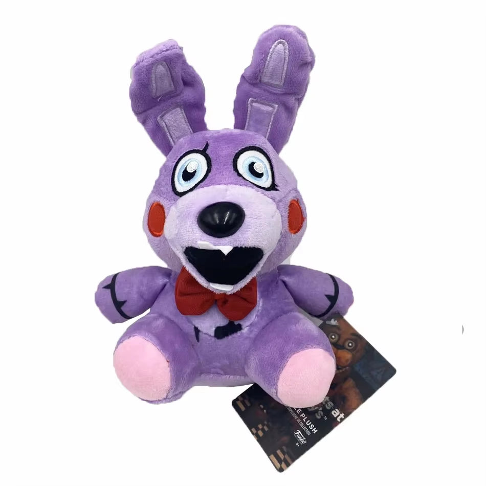 New 18 CM FNAF Freddy'S Plush Toy Stuffed & Plush Animals Bear Rabbit Game Fnaf Plush Toys Birthday Christmas for Kids Toy Gift