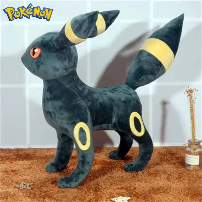 60CM Large Big Size  Cartoon Umbreon Plushies Kawaii Stuffed Animal Bolster Comfortable Soft Doll Children'S Holiday Gift