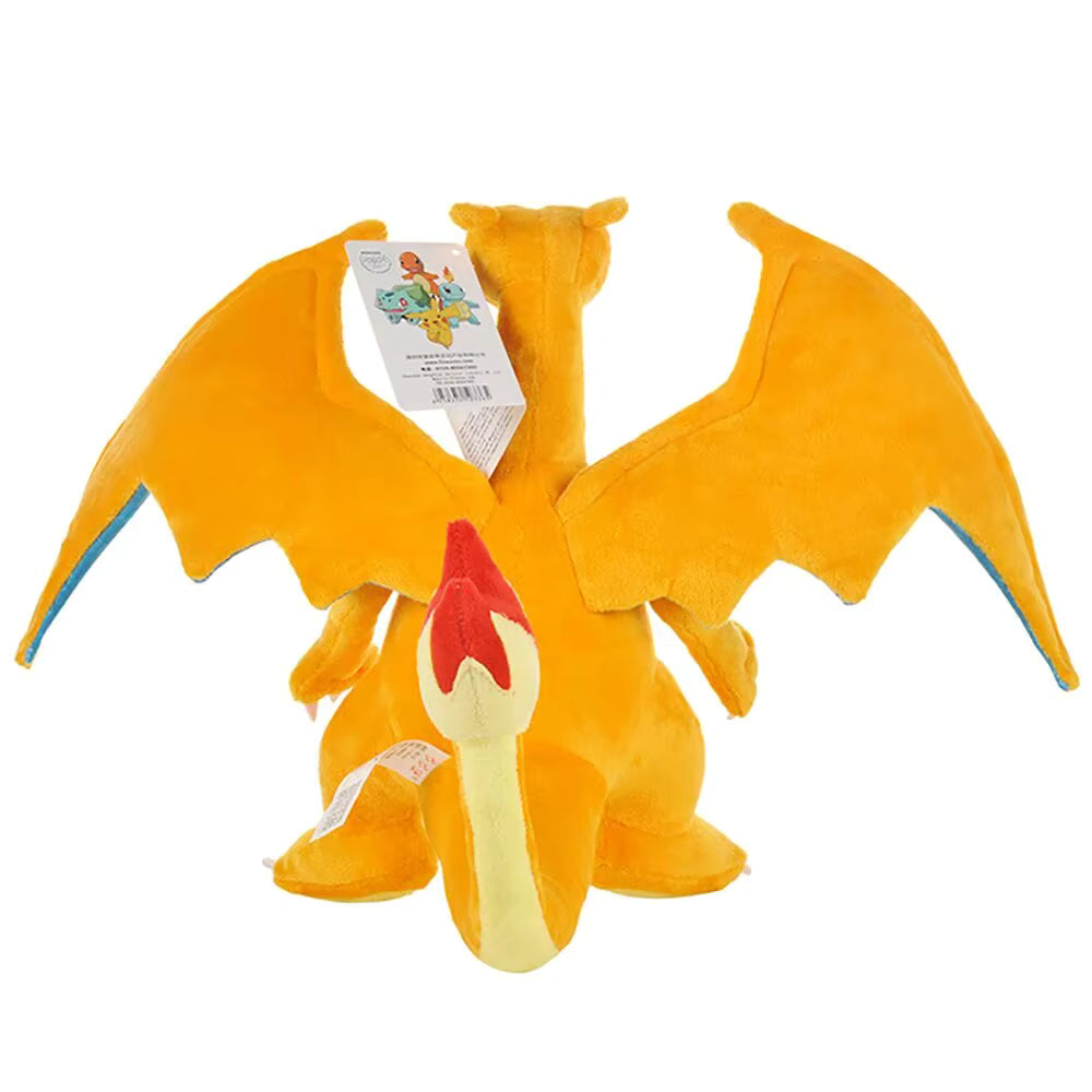Shiny Charizard Plush Toy Stuffed Animal,Game for Collectible, Soft Plushies for Gift,Cute Cartoon Character 12 Inch