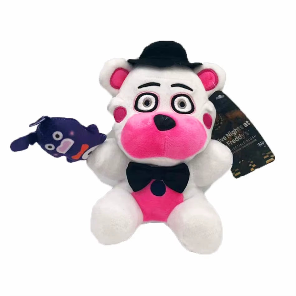 New 18 CM FNAF Freddy'S Plush Toy Stuffed & Plush Animals Bear Rabbit Game Fnaf Plush Toys Birthday Christmas for Kids Toy Gift