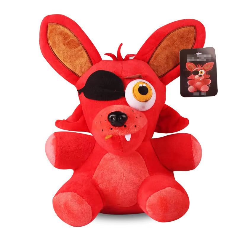 6 Style 18Cm FNAF Plush Toys Freddy Bear Bonnie Chica Baby Ballora Foxy Plush Stuffed Toys Doll Gifts